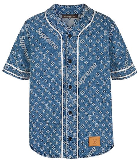 louis vuitton supreme shirt|louis vuitton supreme denim.